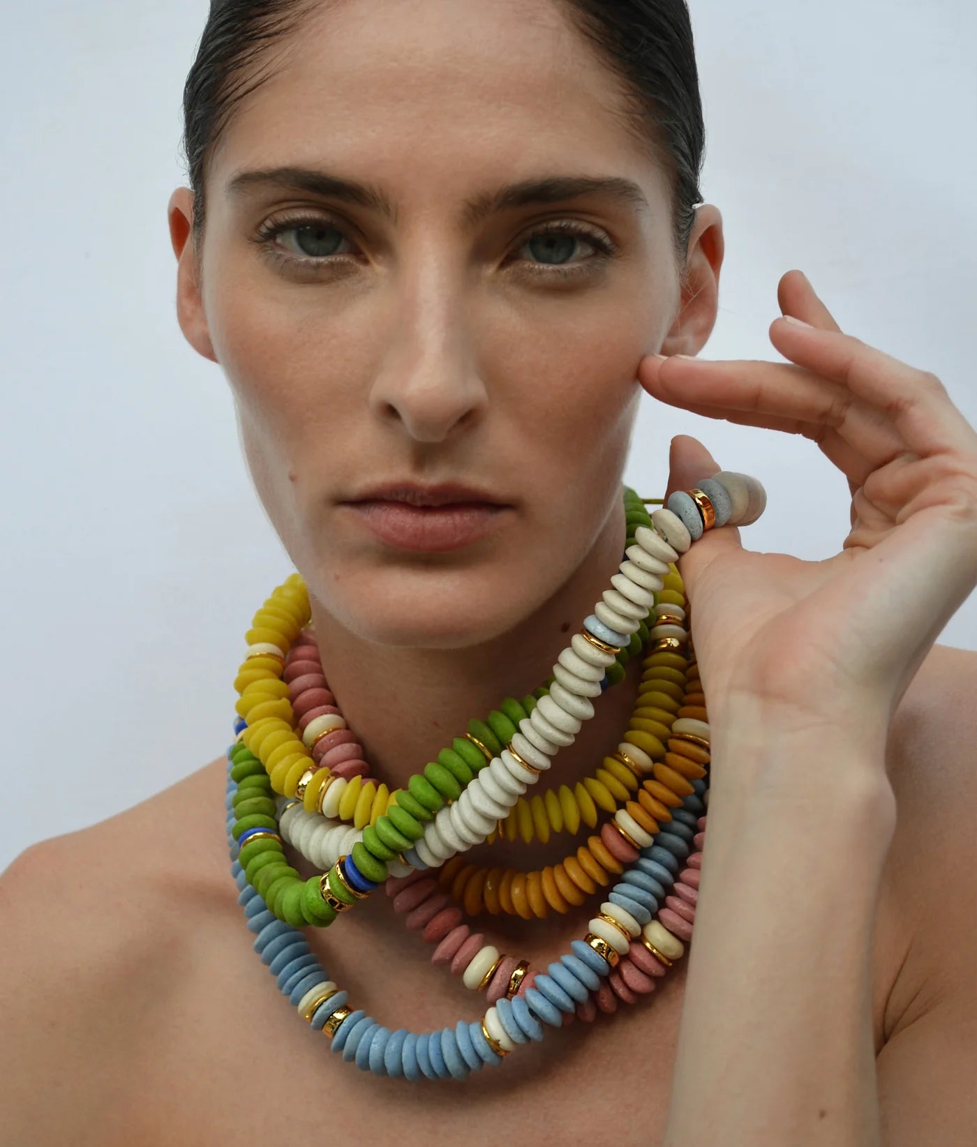 LIZZIE FORTUNATO LAGUNA NECKLACE