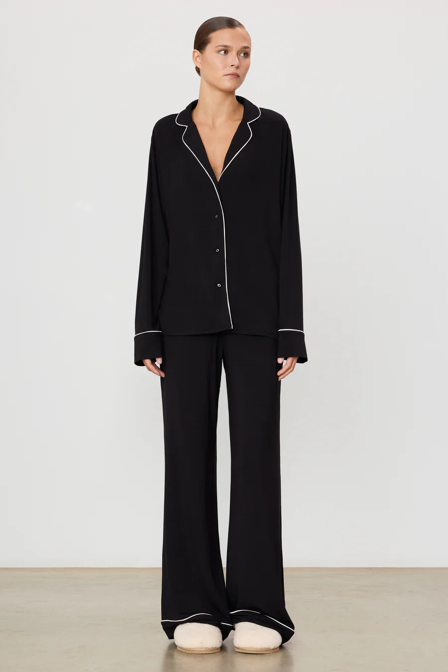 Eterne Pajama Set Black