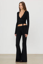 Eterne Foldover Flare Pant