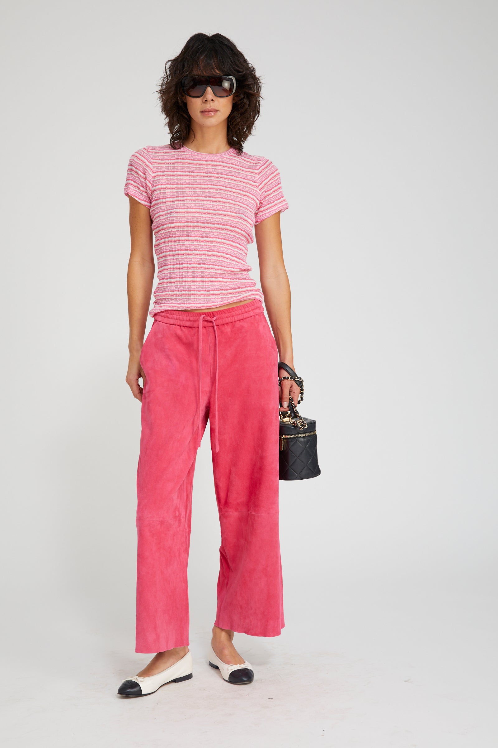 CROPPED BAGGY PANTS