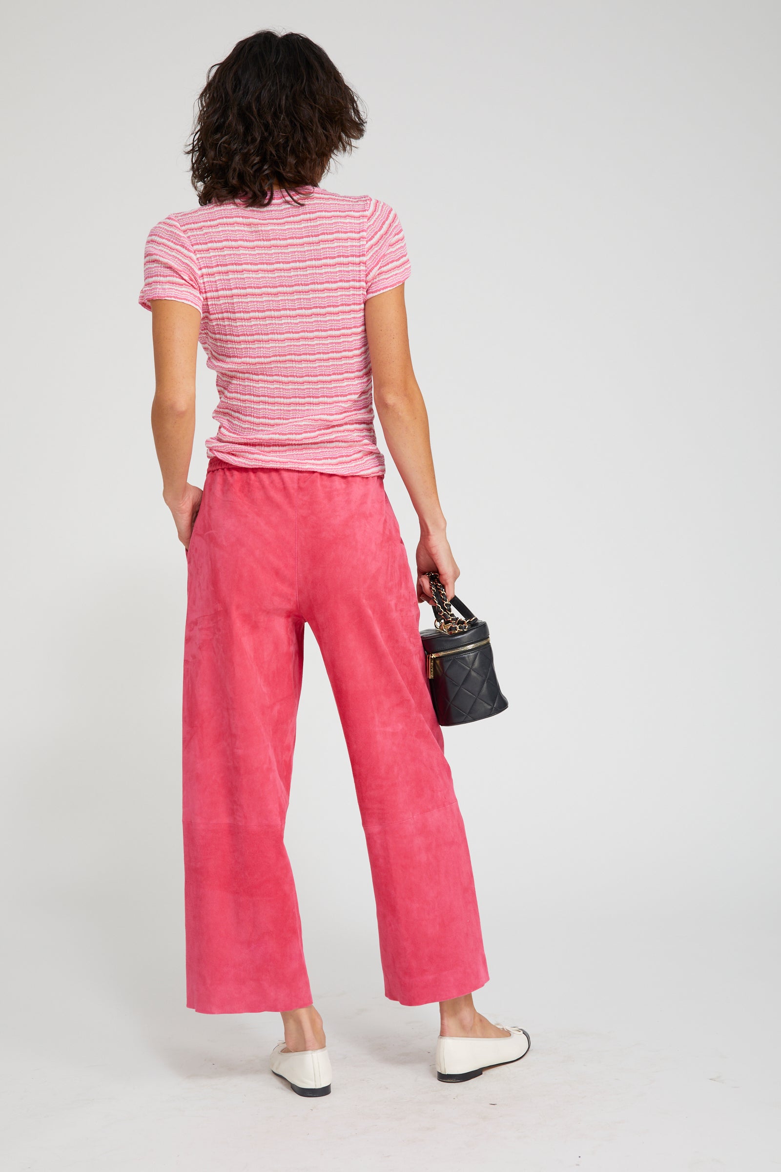 CROPPED BAGGY PANTS