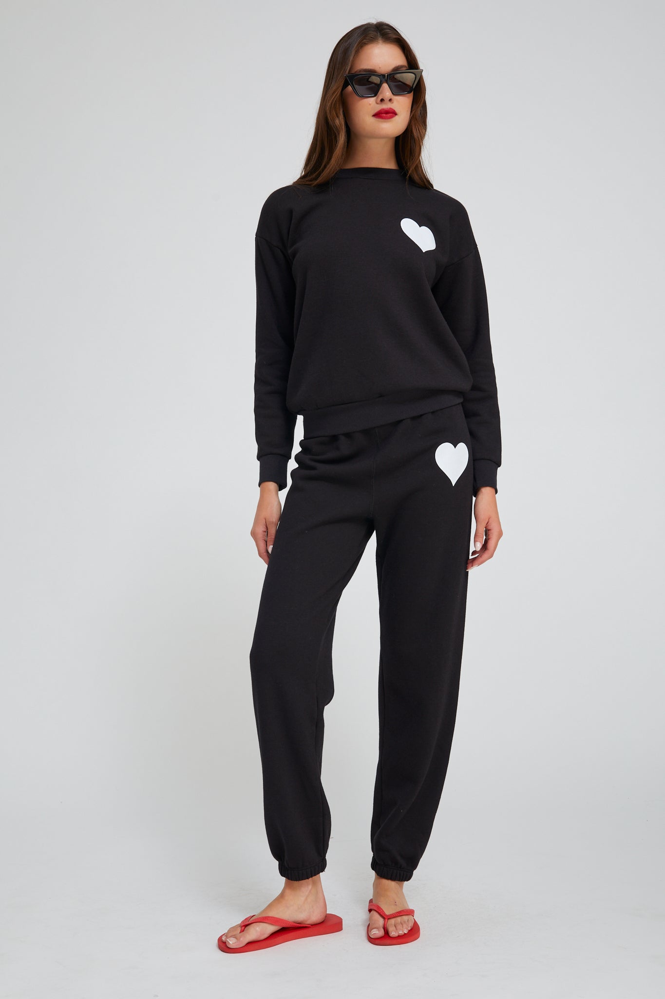 HEART SWEATPANTS