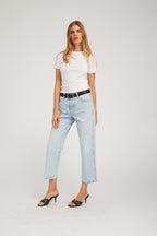 CROPPED SLIM BOYFRIEND
