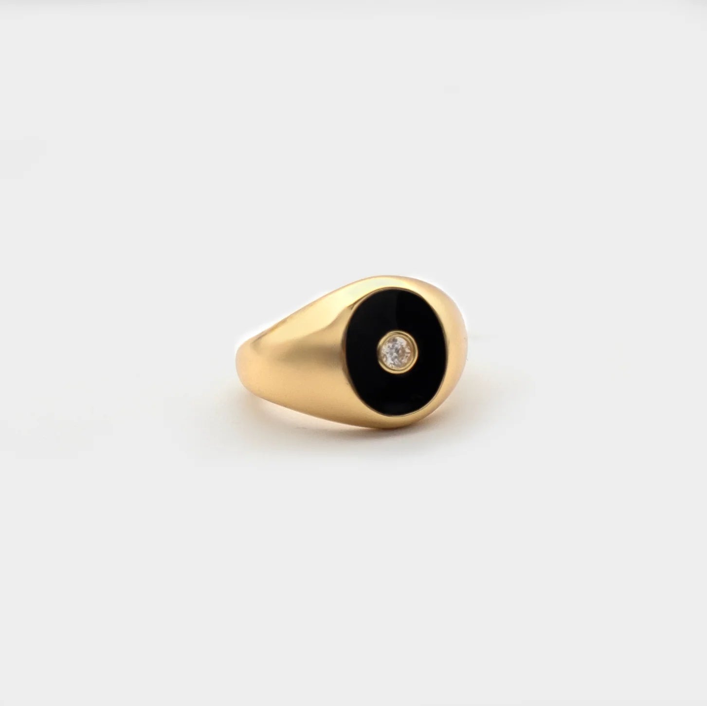 Moma's Eye Luna Nera Pinky Ring