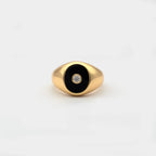 Moma's Eye Luna Nera Pinky Ring