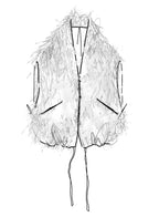eco siberian husky vest