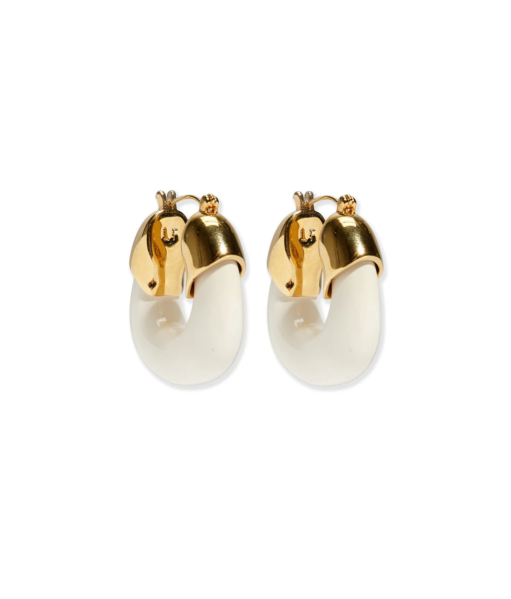 LIZZIE FORTUNATO ORGANIC HOOPS