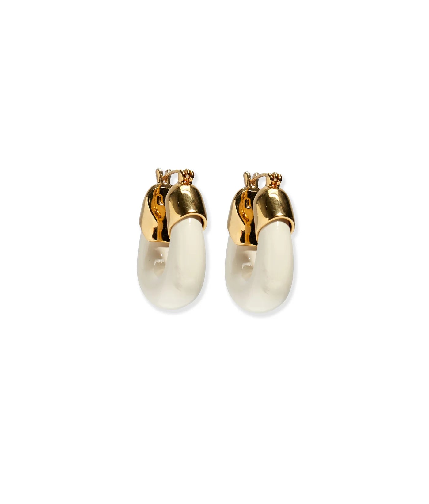 LIZZIE FORTUNATO MINI ORGANIC HOOPS