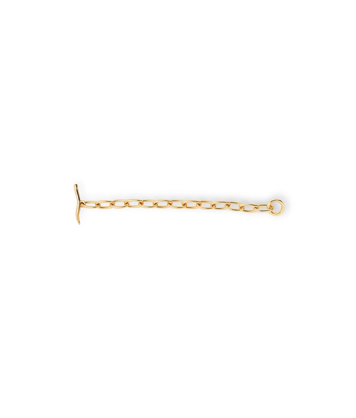 LIZZIE FORTUNATO 4.25" GOLD TOGGLE EXTENDER