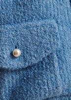 KANADA KNITTED JACKET WITH FUR