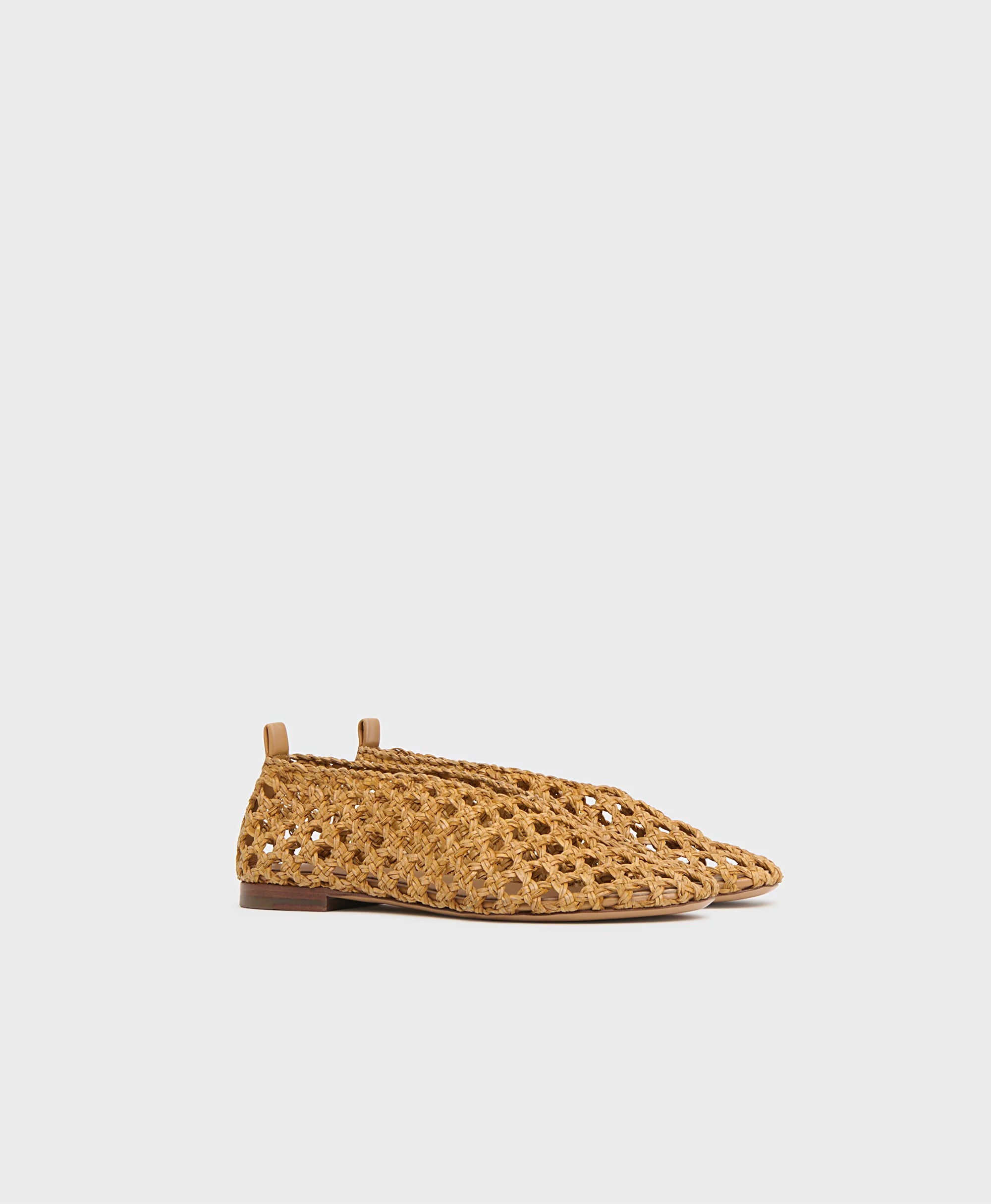 Mansur Gavriel Woven Ballerina Natural