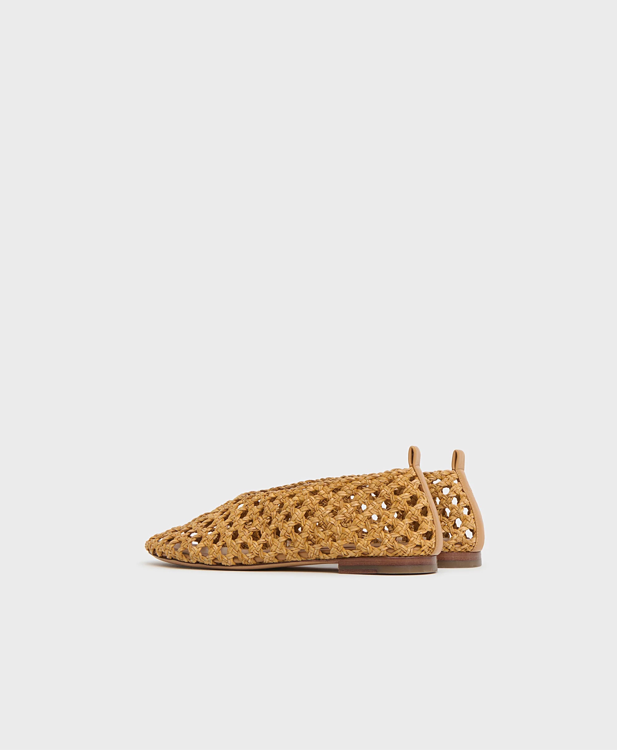 Mansur Gavriel Woven Ballerina Natural