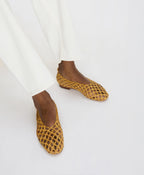 Mansur Gavriel Woven Ballerina Natural