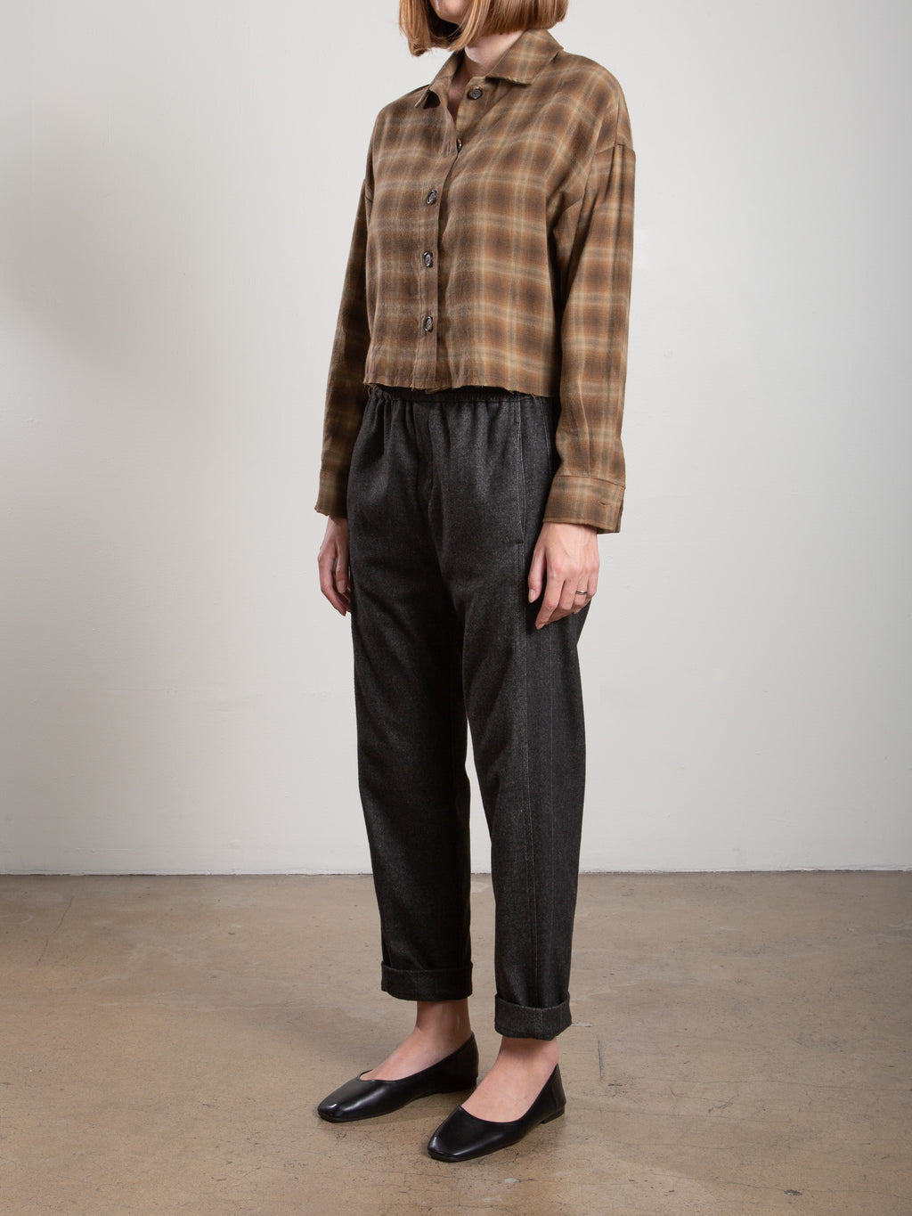 Andy Pant In Cambridge Flannel