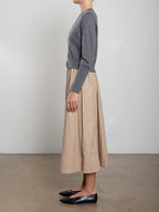 Claudia Skirt In Faux Leather