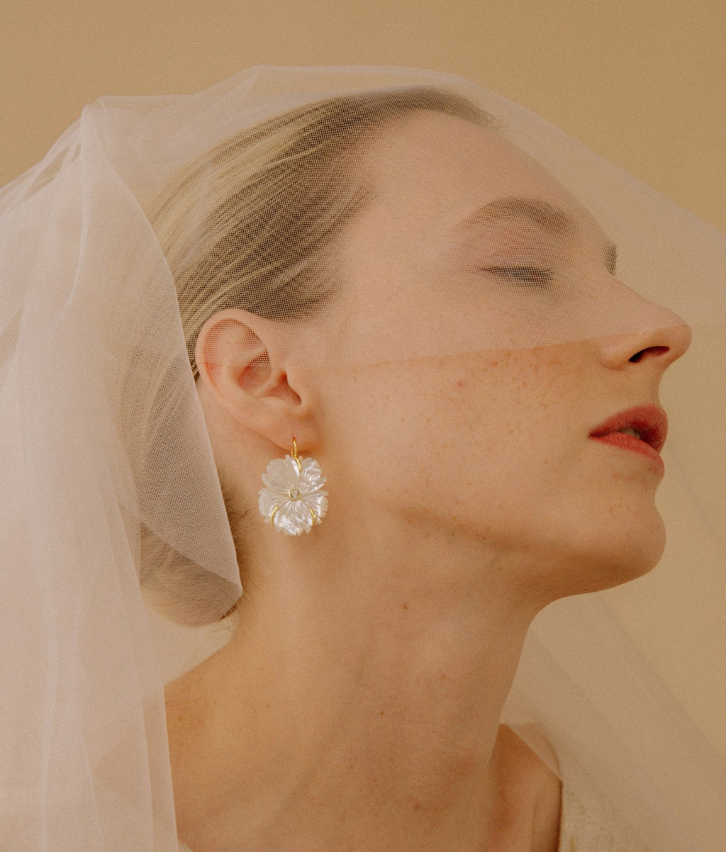 LIZZIE FORTUNATO NEW BLOOM EARRINGS