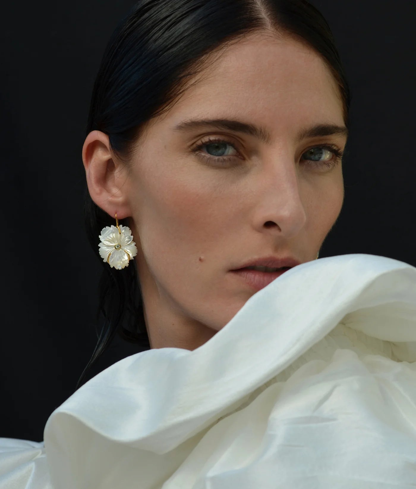 LIZZIE FORTUNATO NEW BLOOM EARRINGS