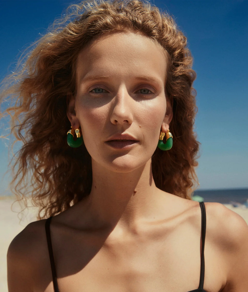 LIZZIE FORTUNATO ORGANIC HOOPS