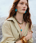 LIZZIE FORTUNATO NEW BLOOM EARRINGS