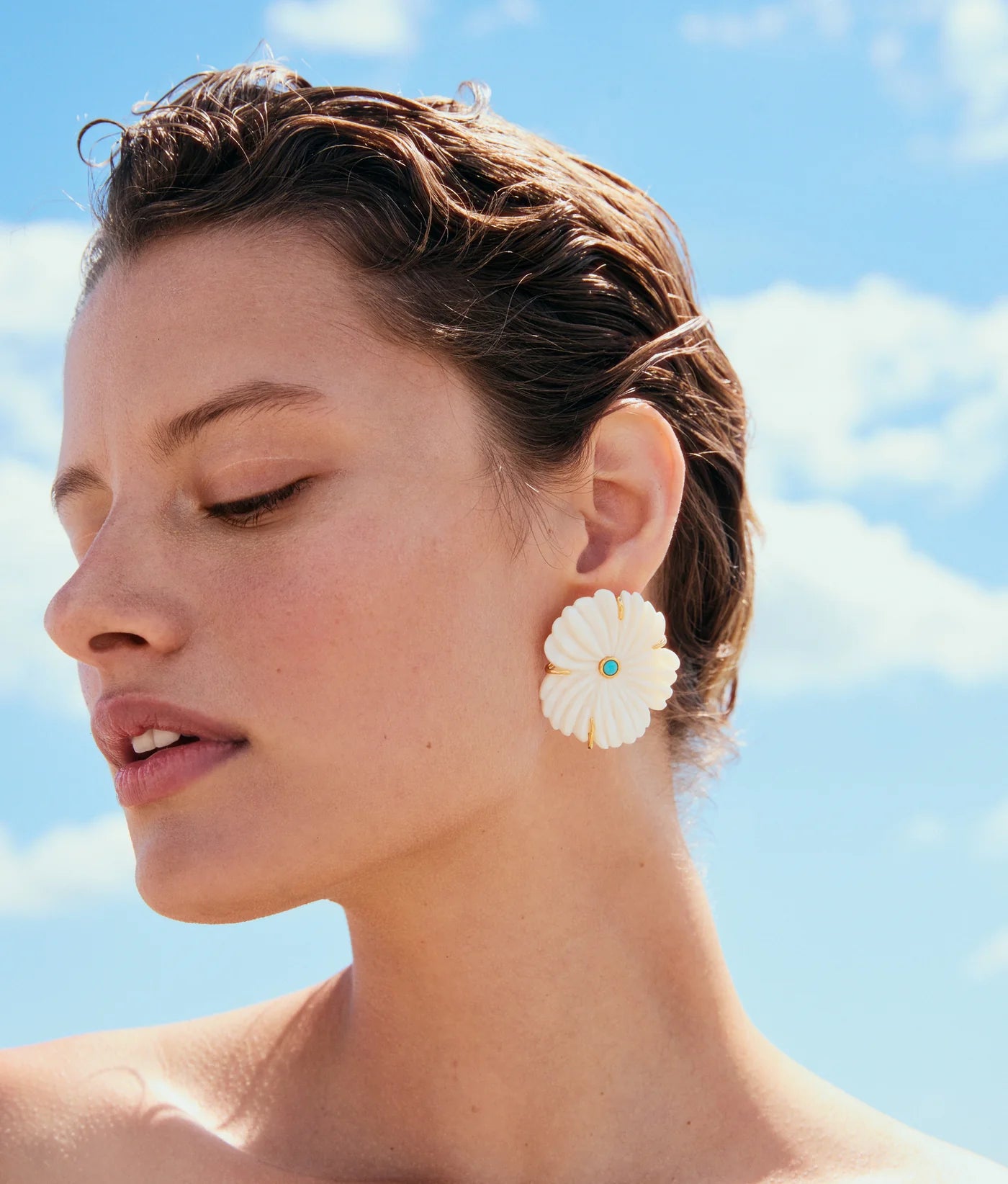 LIZZIE FORTUNATO NEW BLOOM STUDS