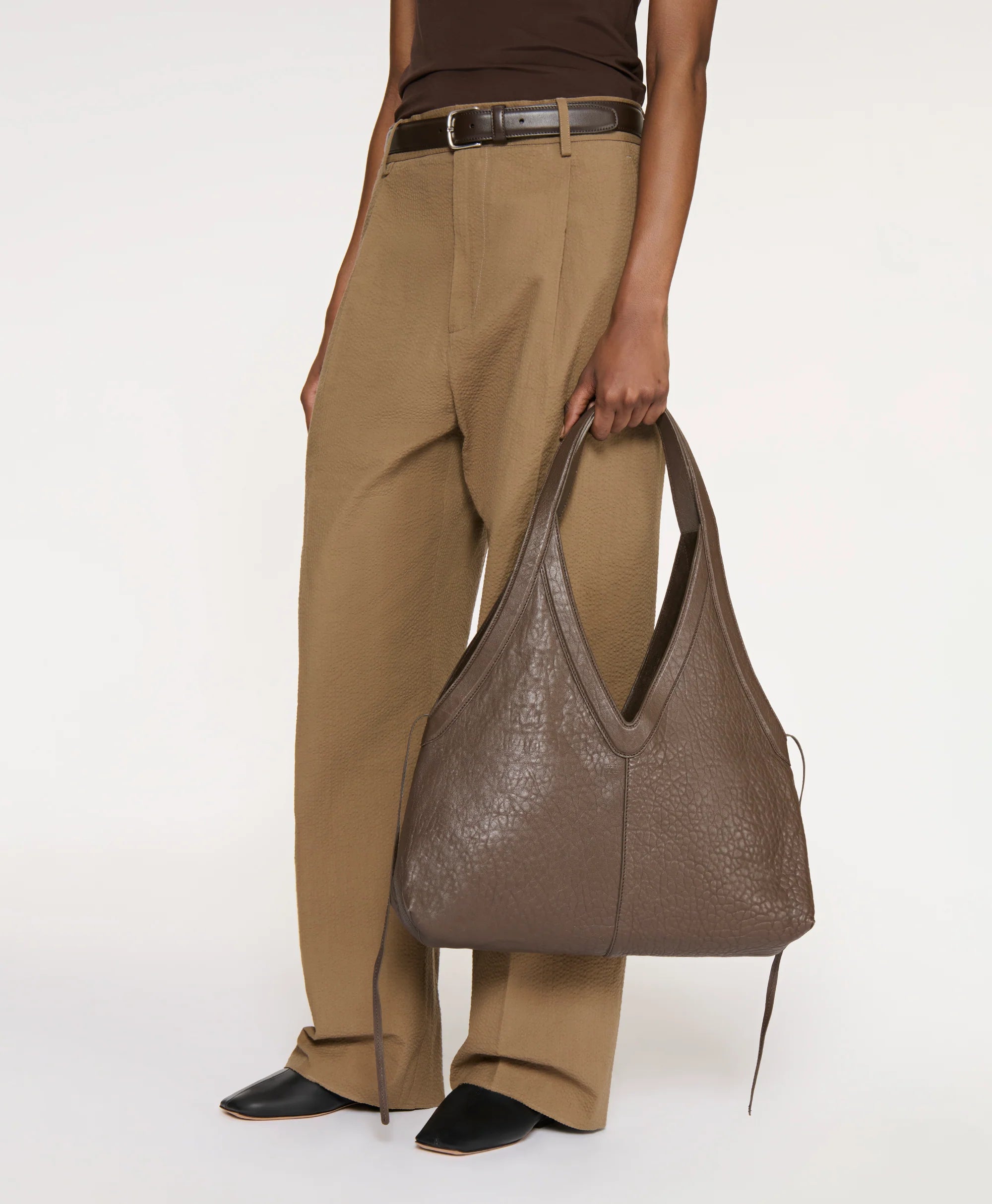 Mansur Gavriel Soft M Tote Ebony