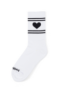 HEART LOGO CREW SOCKS
