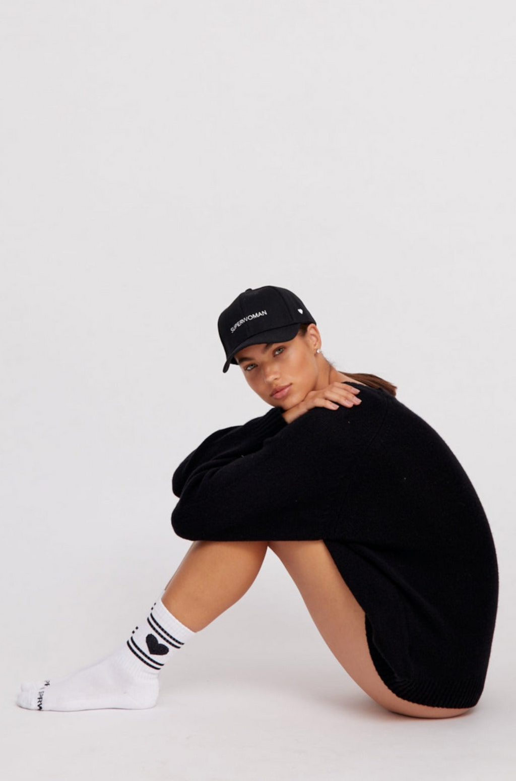 HEART LOGO CREW SOCKS