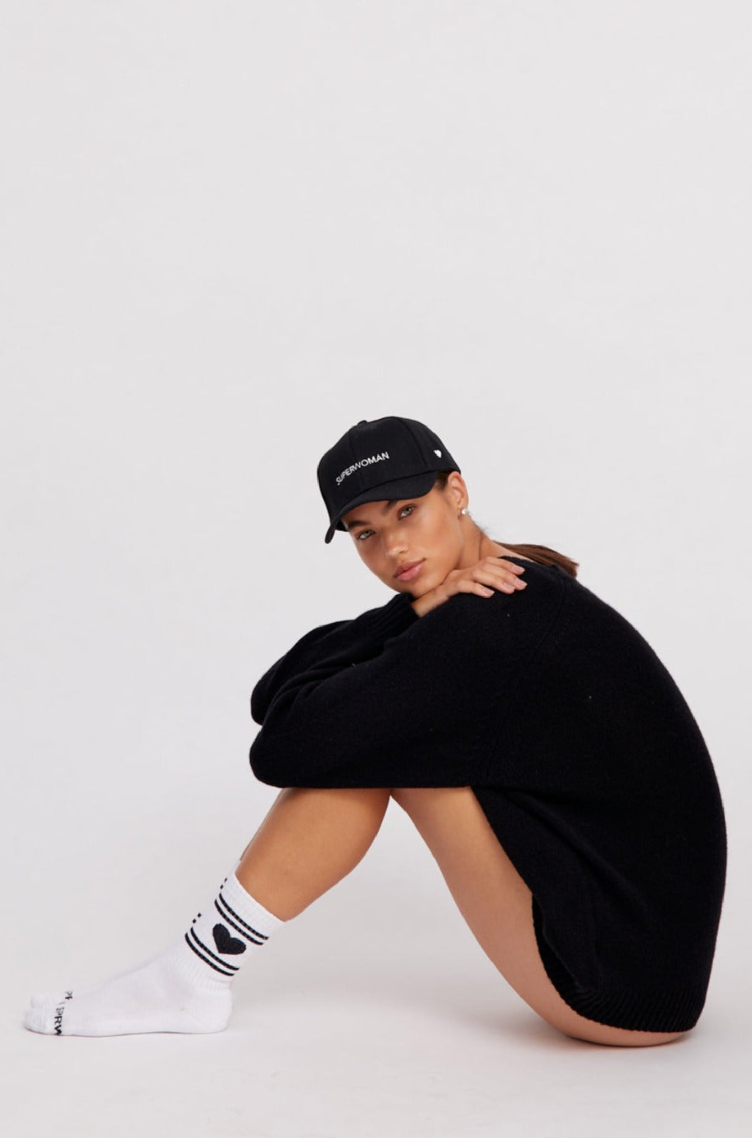 HEART LOGO CREW SOCKS