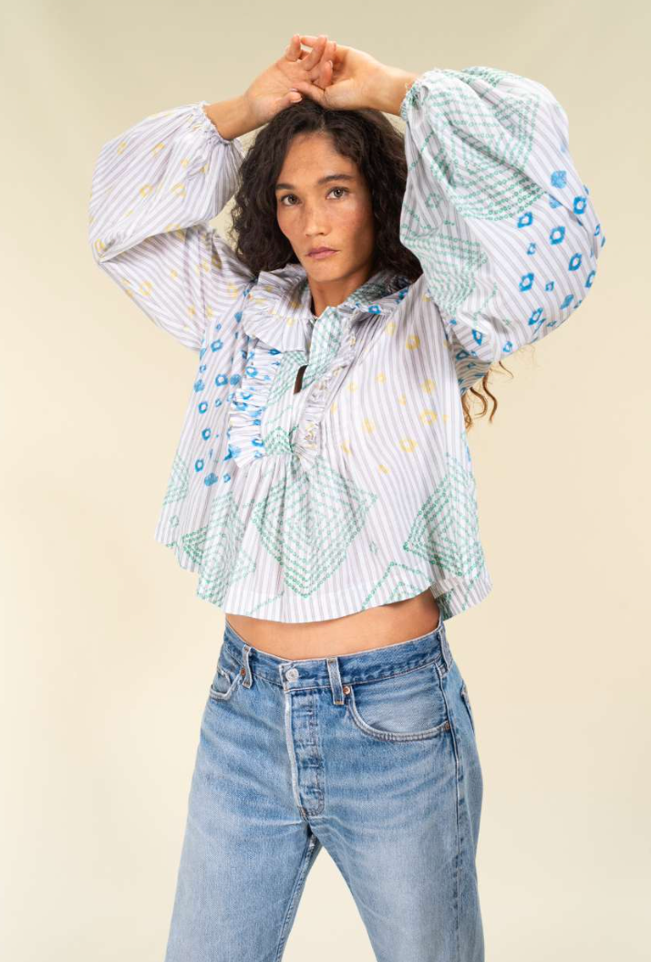 BAYA BLOUSE FRILL