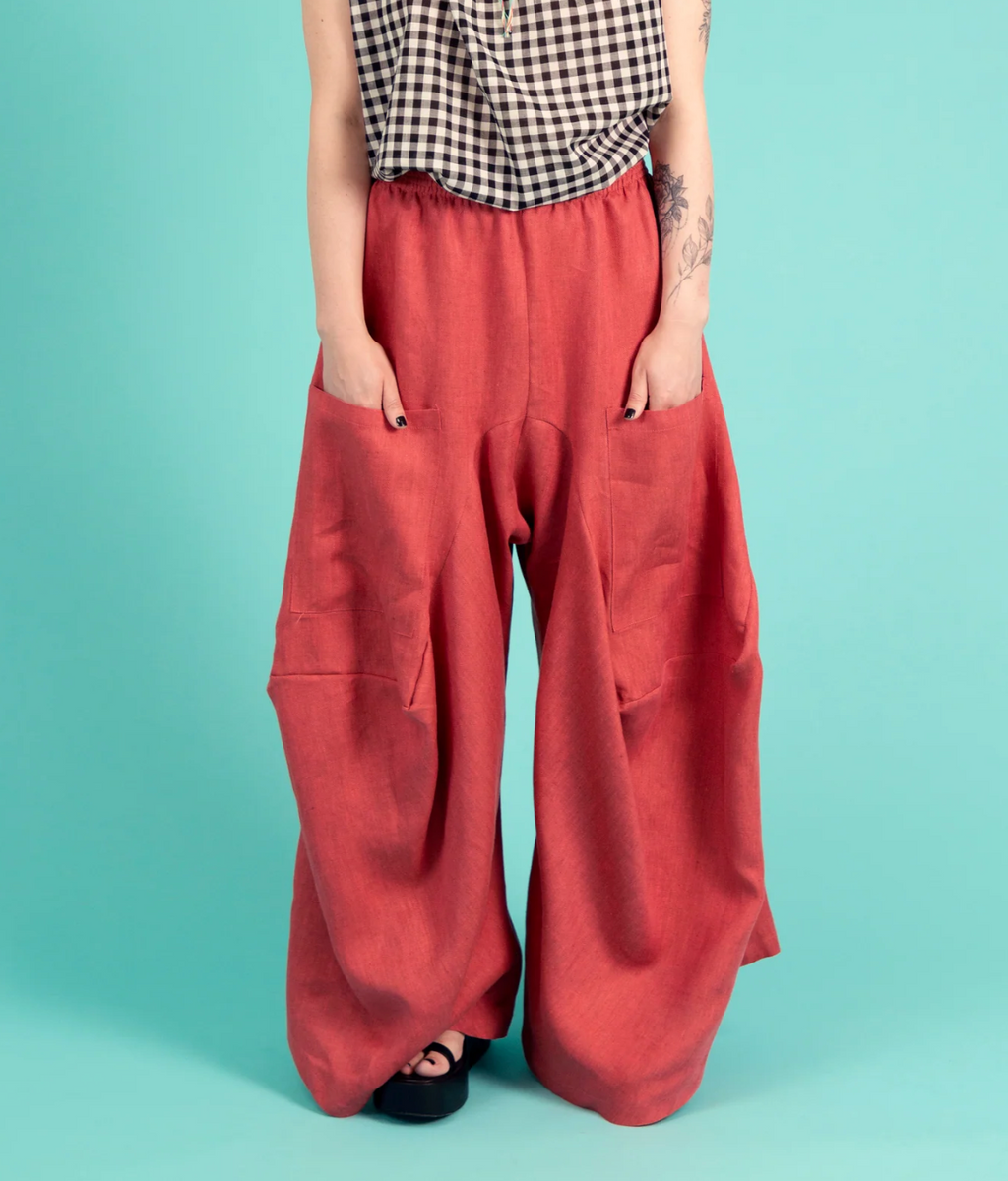 FABRICA SOCIAL Linen Trousers