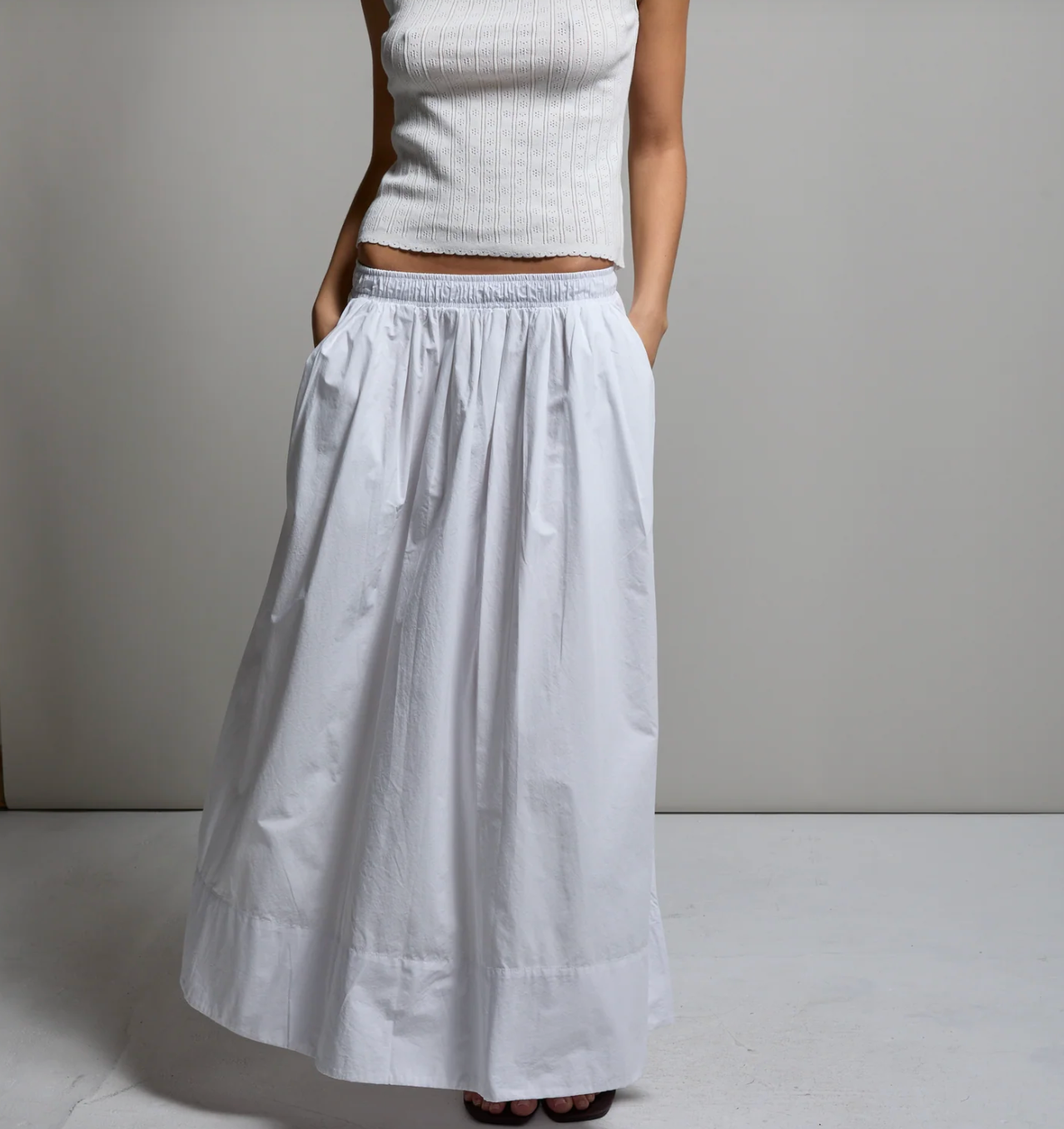 Asher Kate Poplin Skirt