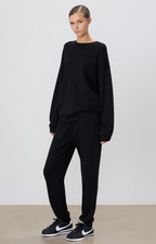 Eterne Overzied Crewneck Sweatshirt
