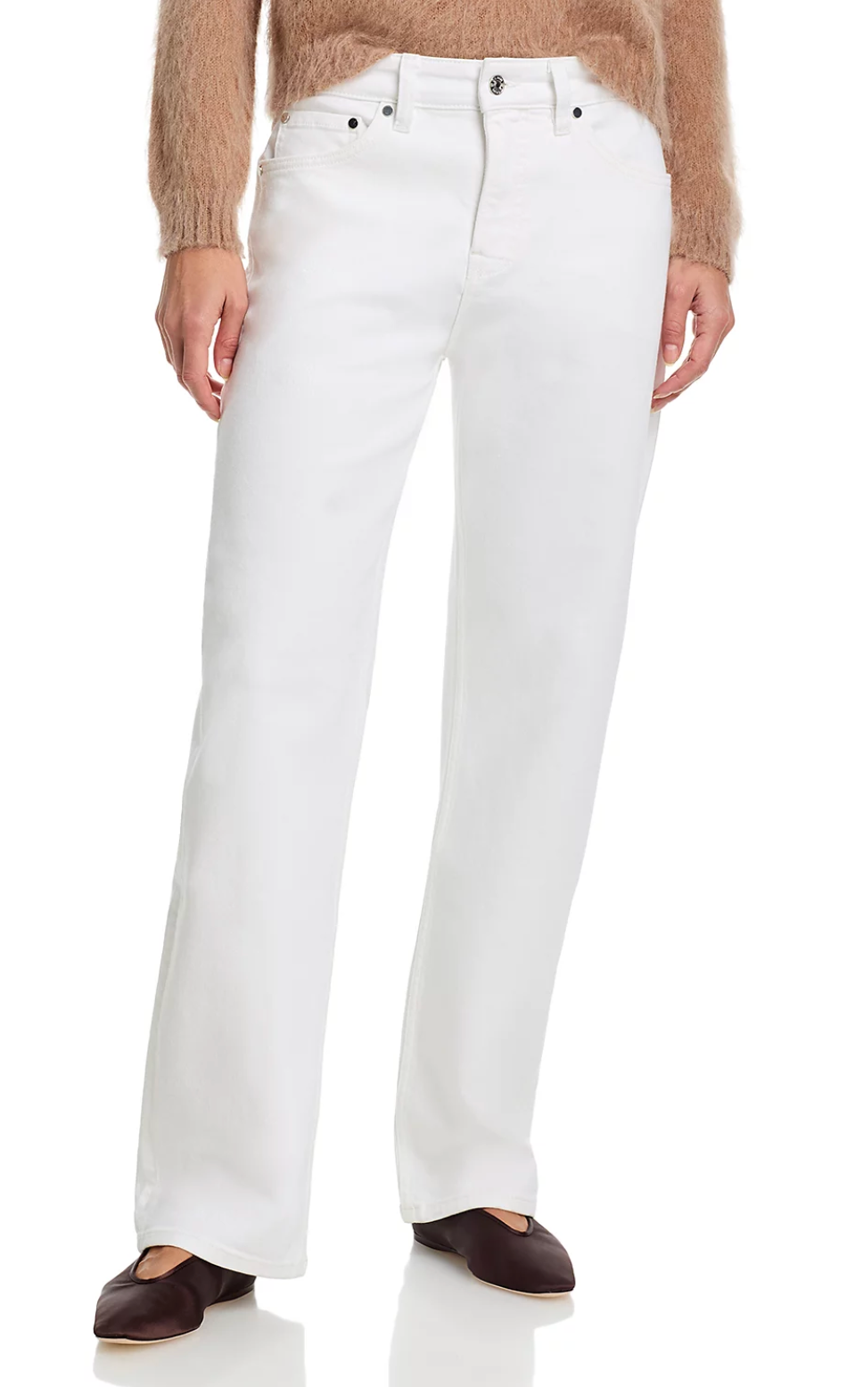 EB Denim Alida Loose Bowed Denim Pant