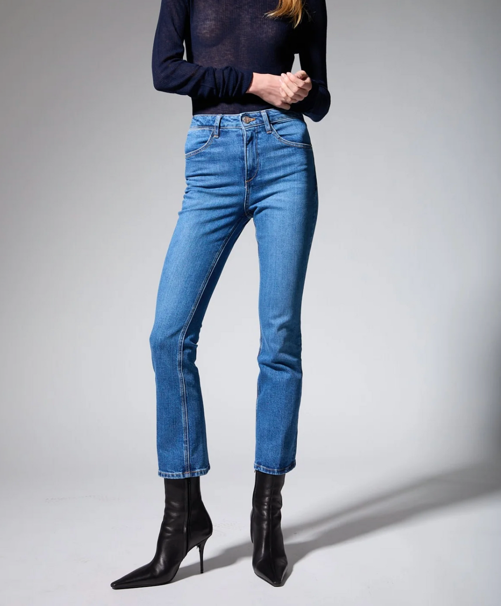SPRWMN Ankle Flare Denim Pant
