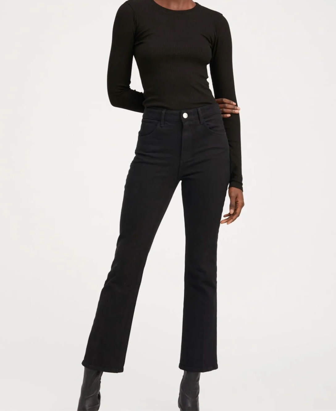 SPRWMN Ankle Flare Denim Pant
