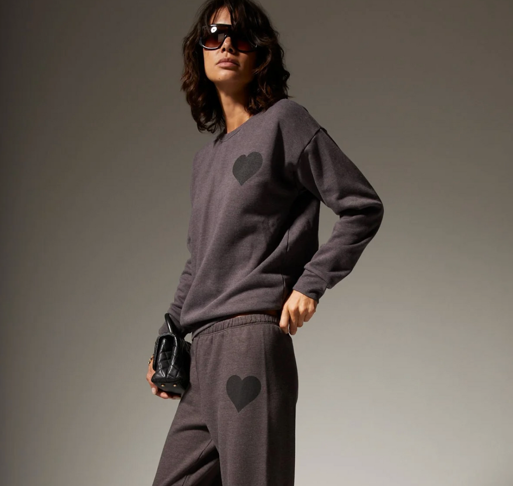SPRWMN Heart Crewneck Sweatshirt