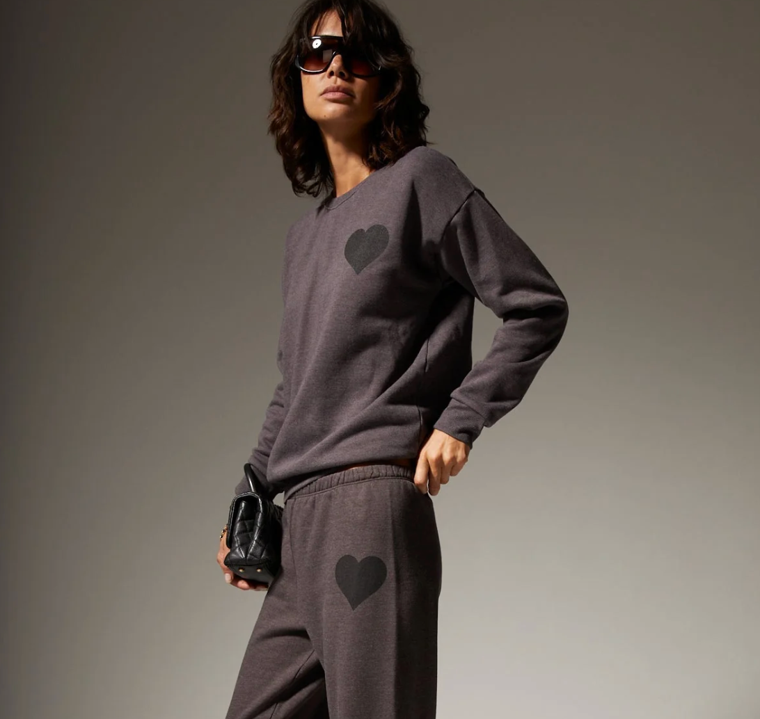 SPRWMN Heart Crewneck Sweatshirt