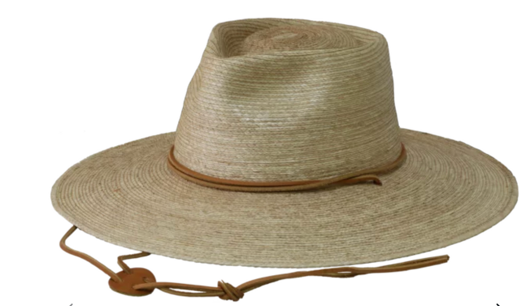 Guatemalan Palm Leaf 4", Oak Colored, Teardrop Crease