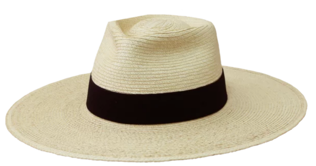 Casa Blanca Palm Leaf Hat w/ 1.5" Band