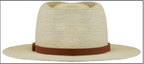 3" Guatemalan Fine Palm Teardrop Crease Hat