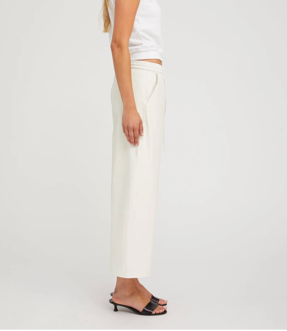 SPRWMN Cropped Baggy Pants