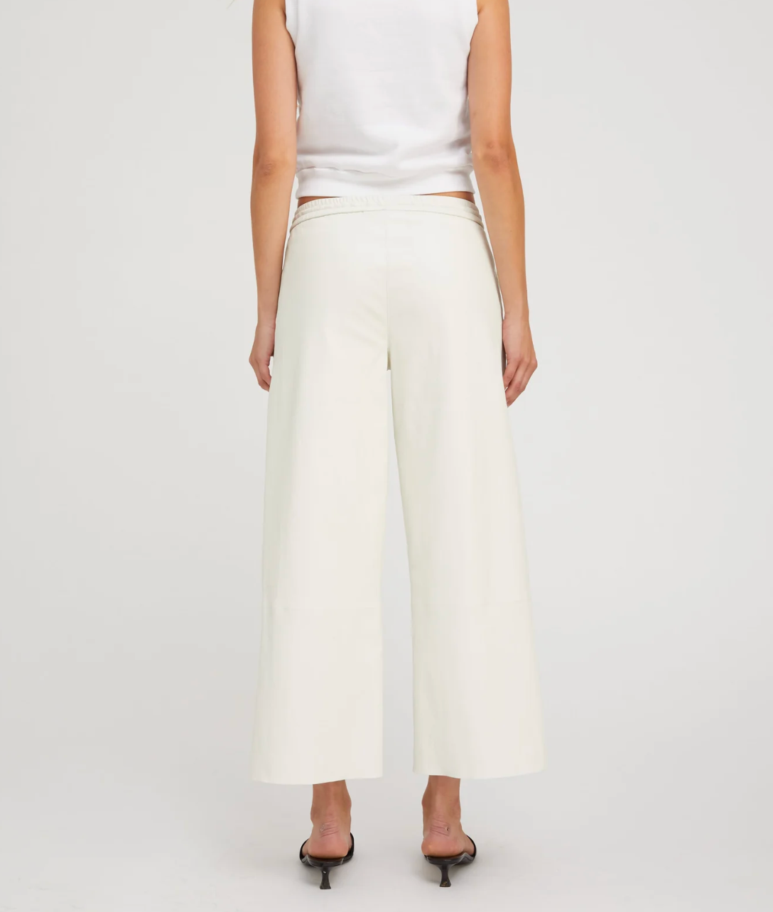 SPRWMN Cropped Baggy Pants