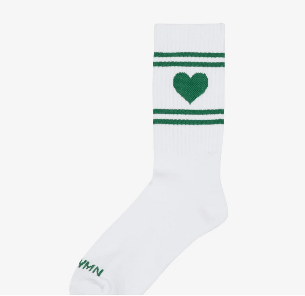 SPRWMN Heart Logo Crew Socks