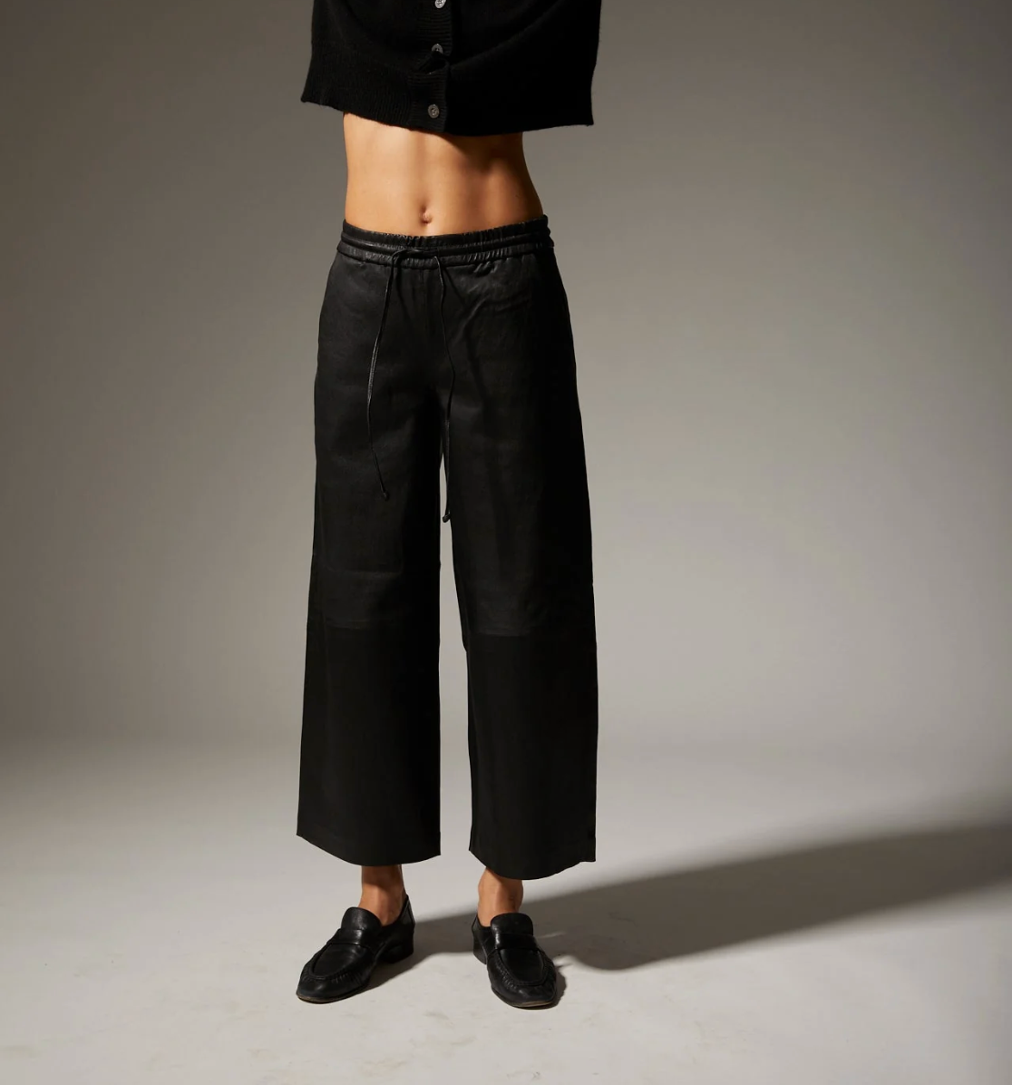 SPRWMN Cropped Baggy Pants