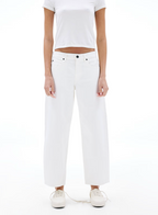 SLVRLAKE Jamie Crop White