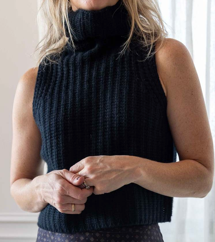 Sablyn SAIGE CROPPED TURTLENECK