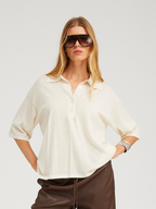 OVERSIZED POLO SS