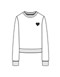 HEART SWEATSHIRT