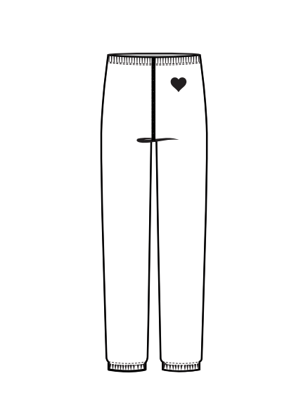 HEART SWEATPANTS