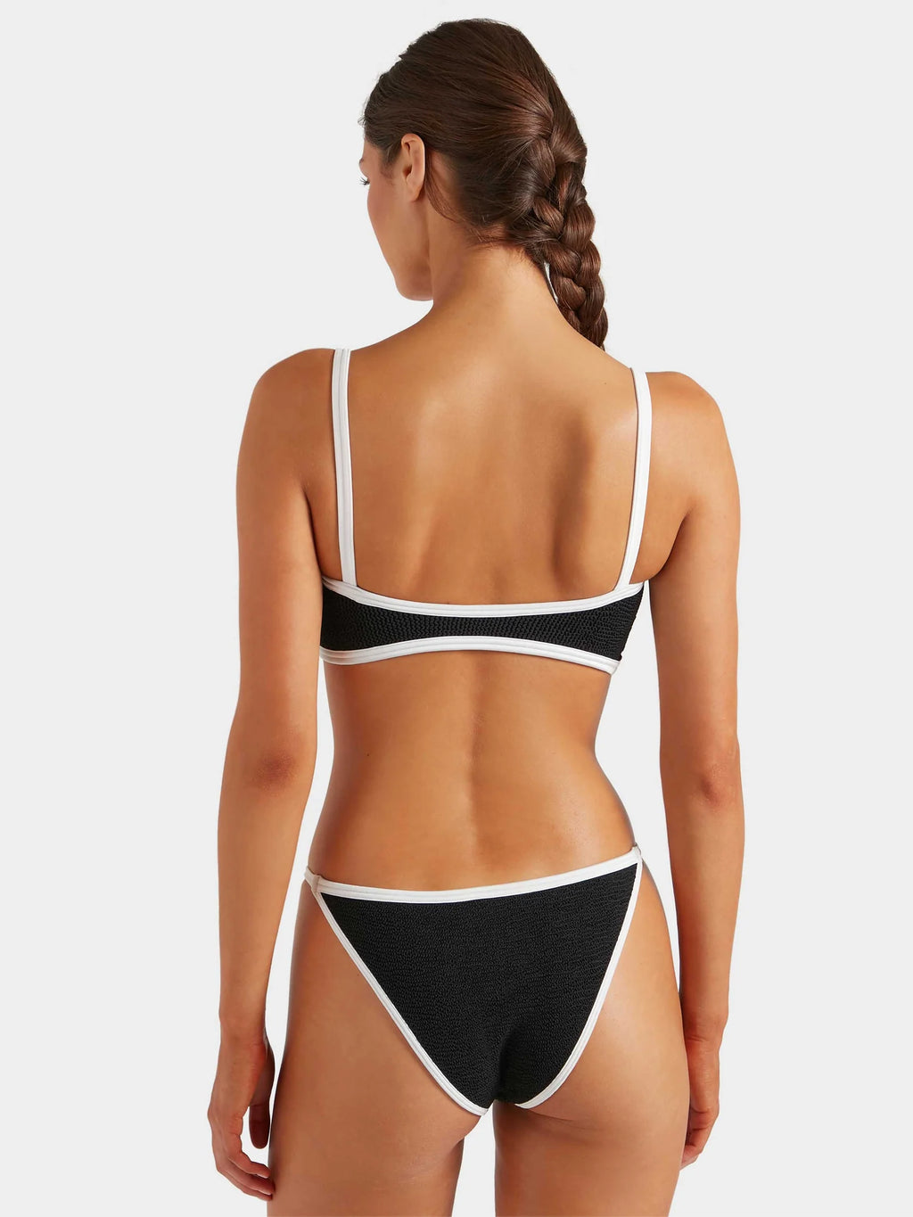 Hunza G Tyler Bikini Black/White